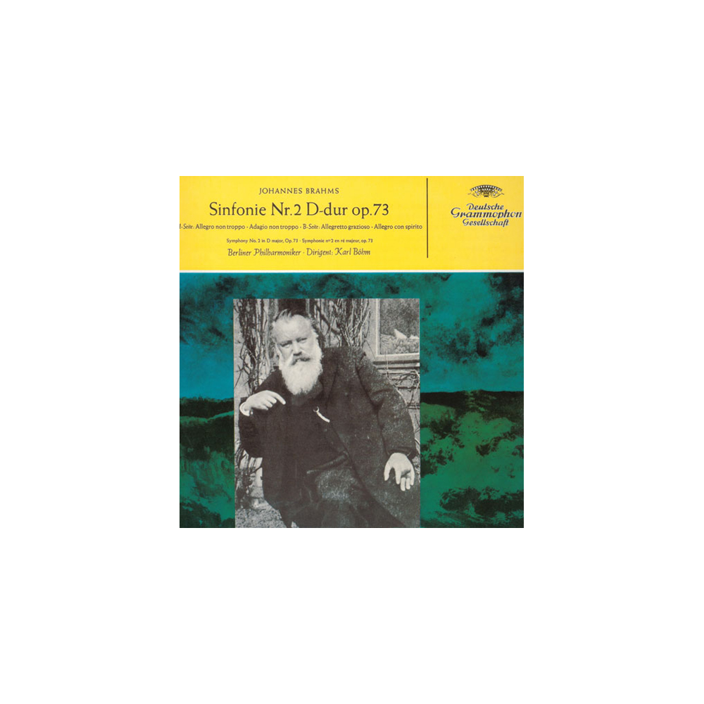 BRAHMS - Böhm - Symphonie n°2 pour orchestre en ré majeur op.73 import Japon..